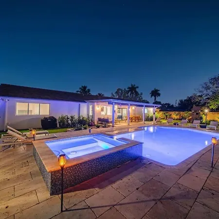 Luxury 7Br Villa Vizcaya Pool Sauna Gym Golf